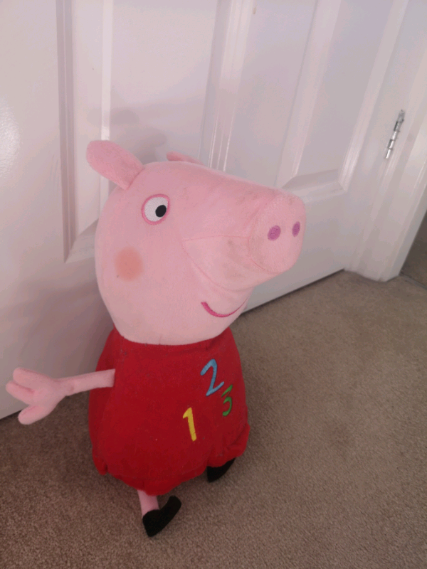talking peppa pig teddy